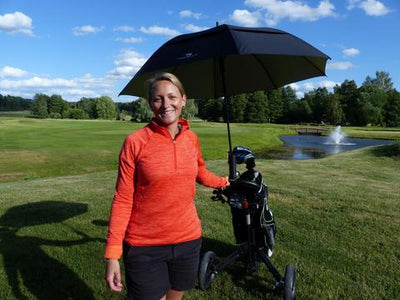 PROCELLA 62-INCH GOLF UMBRELLA DOUBLE VENTED CANOPY, WAS TESTED AND RECOGNIZED AS ONE OF THE TOP PRODUCTS IN ITS CATEGORY BY TRIPSAVVY!