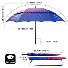 Procella 62” Golf Umbrella