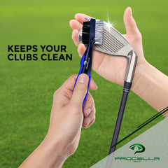 Cleaning Brush For Golf Club With Carabiner Groove Sharpener – Sports  Equipment On Demand