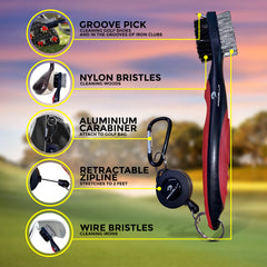 Procella Golf Club Brush