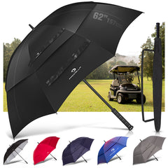 WindPro® 62 Square Golf Umbrella with Gel-Filled Handle