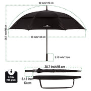 Procella 62” Golf Umbrella