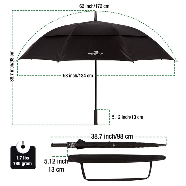 Procella 62” Golf Umbrella