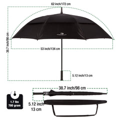 Procella 62” Golf Umbrella