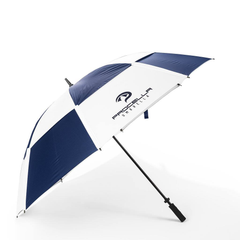 68-inch Navy Blue and White Golf umbrella